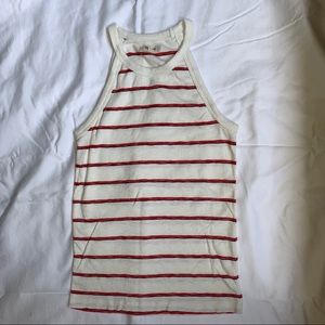 Madewell racerback striped tank
